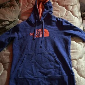 North face hooded sweatshirt